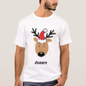 Donner-Rentier T-Shirt (Vorderseite)