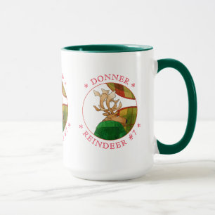 DONNER RENTIER Tall Hunter Green Combo Becher Tasse