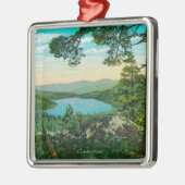 Donner See, Kalifornien von Ridge Ornament Aus Metall (Links)