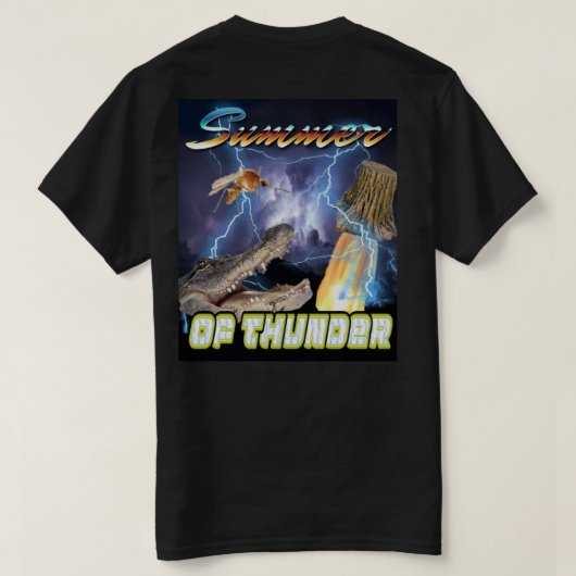 Donner-Sommer T-Shirt (Design Rückseite)