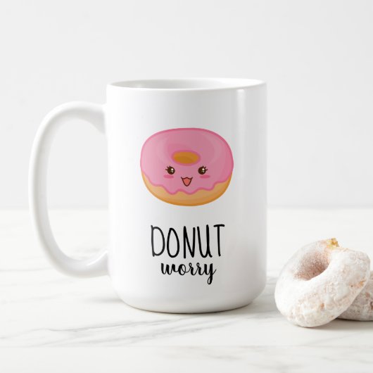 DONNER-Sorge Kaffeetasse (Mit Donut)
