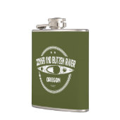 Donner und Blitzen Fluss Oregon Kayaking Flachmann (Links)