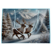 Donner und Blitzen Geschenktasche Große Geschenktüte (Vorderseite)