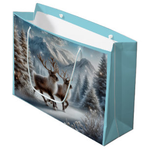 Donner und Blitzen Geschenktasche Große Geschenktüte