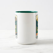 Donner und Blitzen River Colors Zweifarbige Tasse (Mittel)