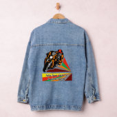 Donner und Staub: Retro Racing Vibes Jeansjacke (Hangar)