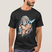 Donner Zeus Gott Kunstwerk kann verwendet werden
