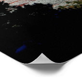 Donnerberg im Schnee Poster (Ecke)