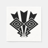 Donnerblitz Serviette (Vorderseite)