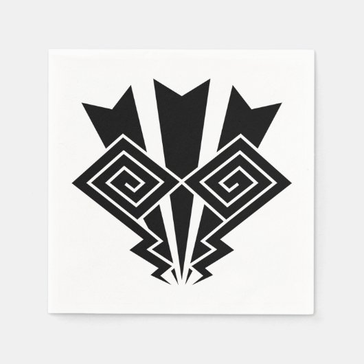 Donnerblitz Serviette (Vorderseite)