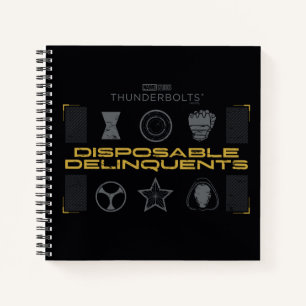 Donnerbolzen*   Wegwerf-Verbrecher Notizblock