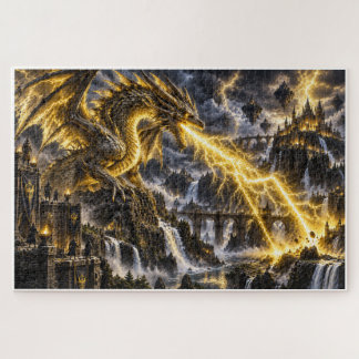 Donnerdrache – Goldener Blitz Puzzle