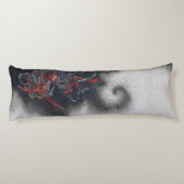 Donnergott, Hokusai Seitenschläferkissen (Rückseite)