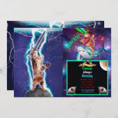 Donnerkatze Einladung (Vorne/Hinten)