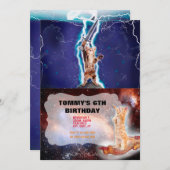 Donnerkatze Einladung (Vorne/Hinten)