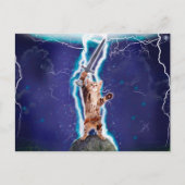 Donnerkatze Postkarte (Vorderseite)