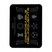 Donnerkeile* | Wegwerf-Verbrecher Magnet (Vertikal)