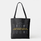 Donnerkeile* | Wegwerf-Verbrecher Tasche (Rückseite)