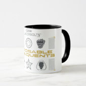 Donnerkeile* | Wegwerf-Verbrecher Tasse (VorderseiteRechts)
