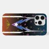 Donnernde Sterne iPhone Hülle (Rückseite (Horizontal))