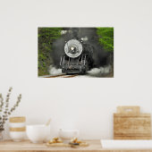 Donnerschlag im Tunnel Poster (Küche)