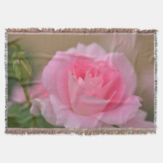 Donnerschlag/Rosa Rose Decke (Vorderseite)
