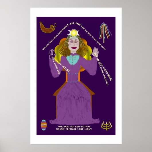 Donnerstag #2-"Ich bin sie" Poster (Vorne)