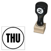 Donnerstag Gummistempel (Stempel)