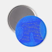 Donnerstag Magnet (Vorderseite/Rückseite)