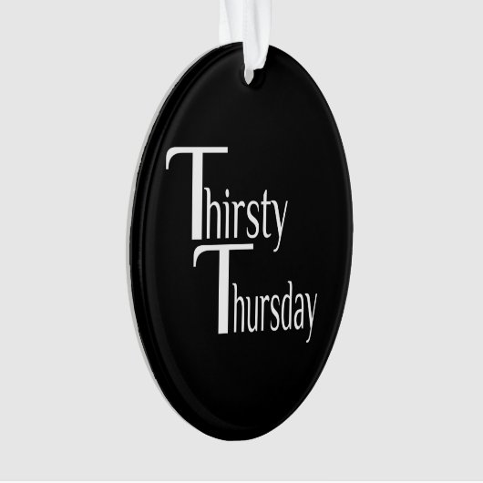 Donnerstag Ornament (Vorderseite)