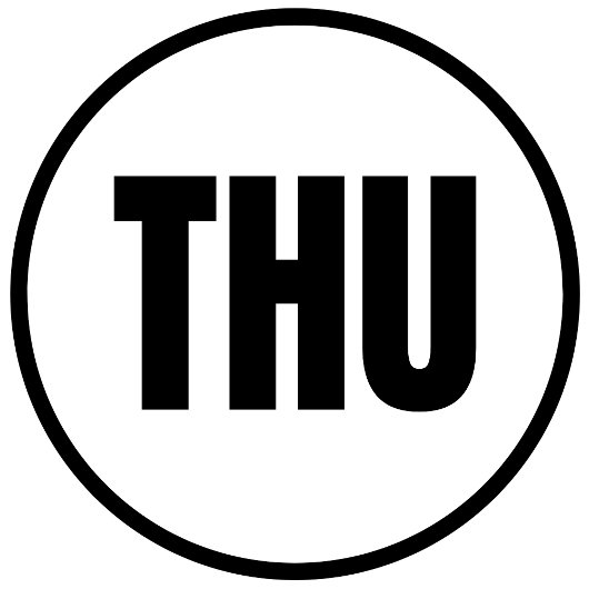 Donnerstag Runder Aufkleber