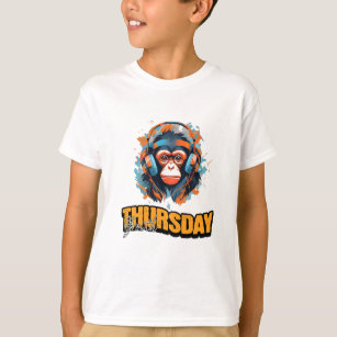 Donnerstag Wachstum Gorilla T-Shirt
