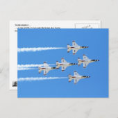 Donnervögel ... postkarte (Vorne/Hinten)