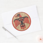 DONNERVÖGEL RUNDER AUFKLEBER (Umschlag)