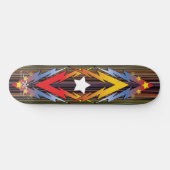Donnervolle Sterne 5/6 Skateboard (Horizontal)