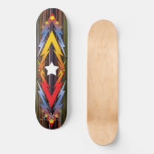 Donnervolle Sterne 5/6 Skateboard (Vorderseite)
