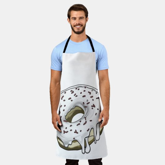 Donnut Schürze (Getragen)