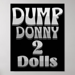 Donny 2 Dollar - Trump-Zolltarife - Spaß C Poster