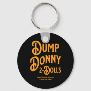 Donny 2 Dollar - Trump-Zolltarife - Spaß C Schlüsselanhänger