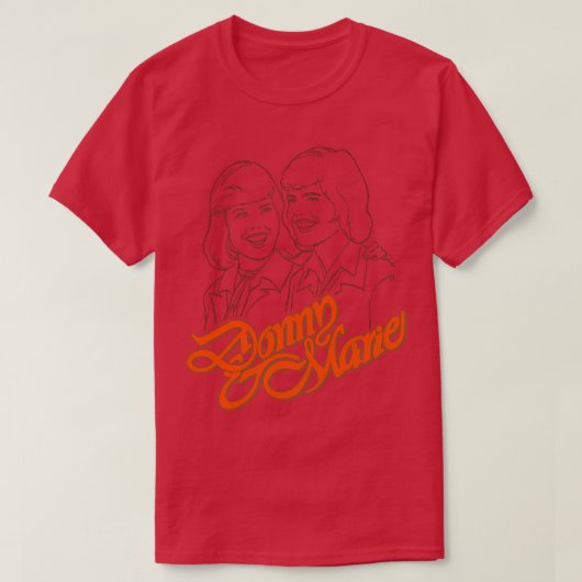 Donny und Marie T-Shirt (Design vorne)