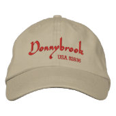 Donnybrook Crew Cap Bestickte Baseballkappe (Vorderseite)