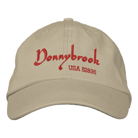 Donnybrook Crew Cap Bestickte Baseballkappe (Vorderseite)