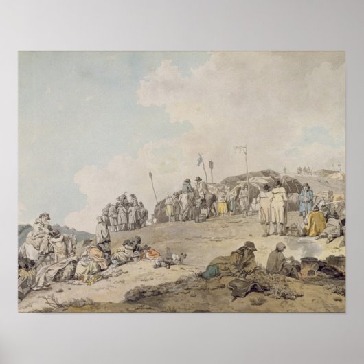 Donnybrook Fair, 1782 (Stift, Tinte und ohne Papie Poster (Vorne)