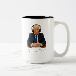 Donnys Lieblingspodcast Zweifarbige Tasse
