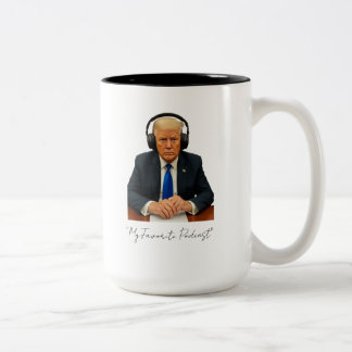 Donnys Lieblingspodcast Zweifarbige Tasse