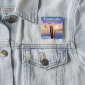 Donovaly Slowakei Ski Poster. Button (Beispiel)