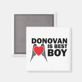 Donovan ist BestBoy Magnet (Vorderseite/Rückseite)