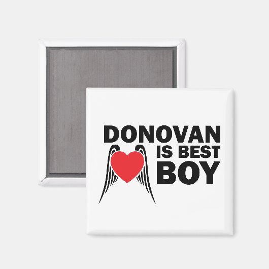 Donovan ist BestBoy Magnet (Vorderseite/Rückseite)