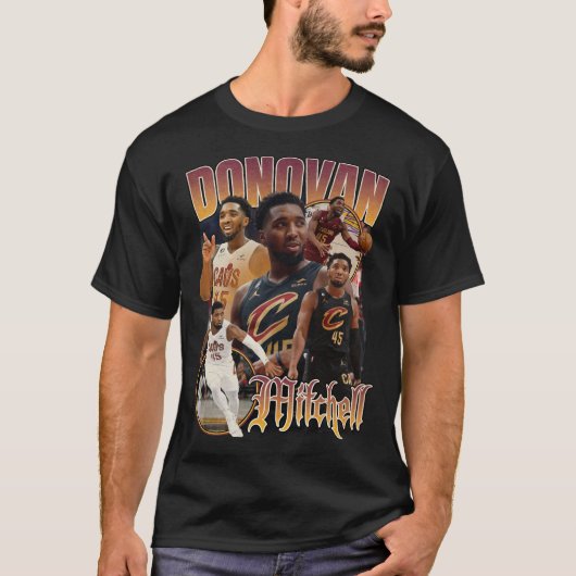 Donovan Mitchell | Basketball Bootleg Te T-Shirt (Vorderseite)