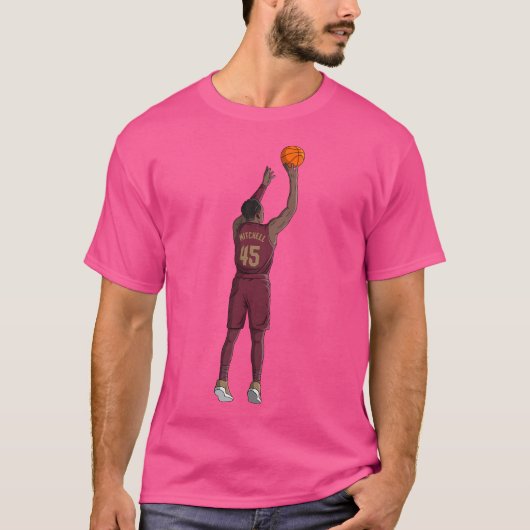 Donovan Mitchell - Cleveland Cavaliers Basketball T-Shirt (Vorderseite)
